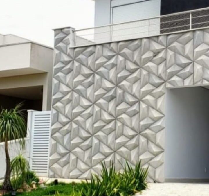 paisagismo com concreto